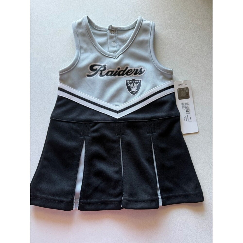 NFL Team Apparel cheerleader Black and gray 18 months